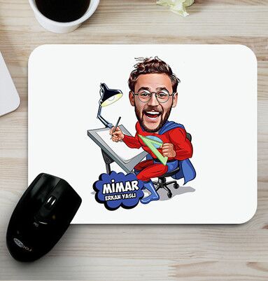  - Mimara Hediye Karikatürlü Mousepad