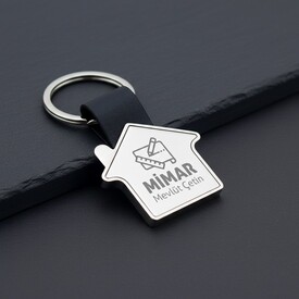  - Mimara Hediye Metal Ev Anahtarlık