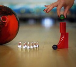 Mini Masaüstü Bowling Oyun Seti - Thumbnail