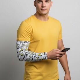  - Minnak Kedicikler Desenli Kol Çorabı