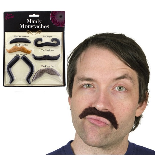 Monly Moustaches - Bıyık Seti 6'lı