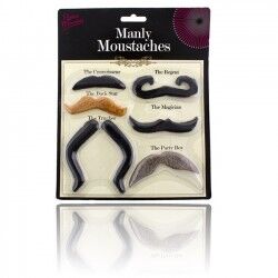 Monly Moustaches - Bıyık Seti 6'lı - Thumbnail