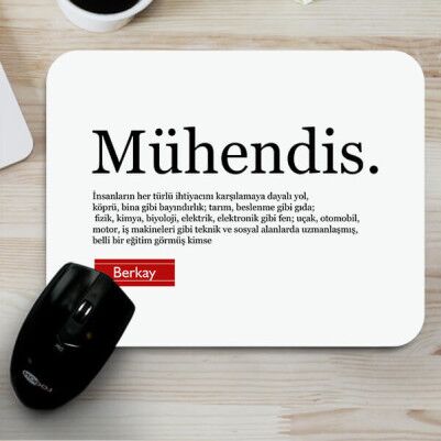  - Mühendise Hediye Mousepad