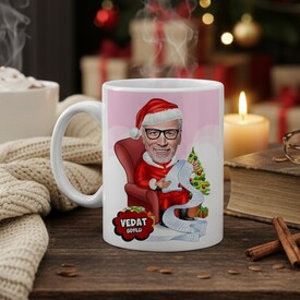  - Muhteşem Bir Yıl Olsun Karikatürlü Kupa Bardak