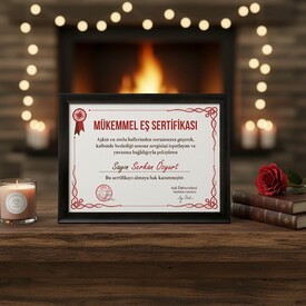  - Mükemmel Eş Sertifikası