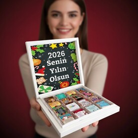  - Mutlu Yıllar Dilerim Yılbaşı Çikolatası