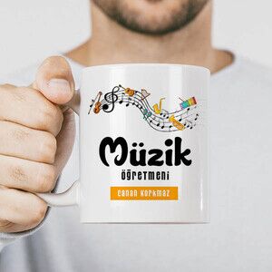 Müzik Öğretmenlerine Özel Bardak - Thumbnail