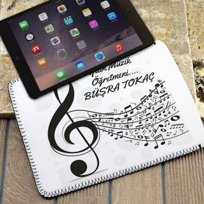  - Müzik Öğretmenlerine Özel Tablet Kılıfı