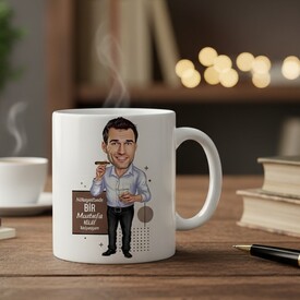  - Nihayetinde Kolay Yetişmiyor Karikatürlü Kupa Bardak