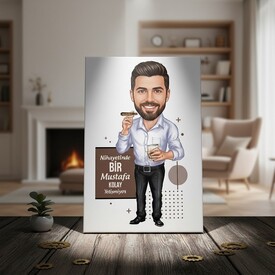  - Nihayetinde Kolay Yetişmiyor Karikatürlü Tablo