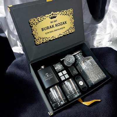  - Noble Signature Crown Premium Viski Hediye Kutusu