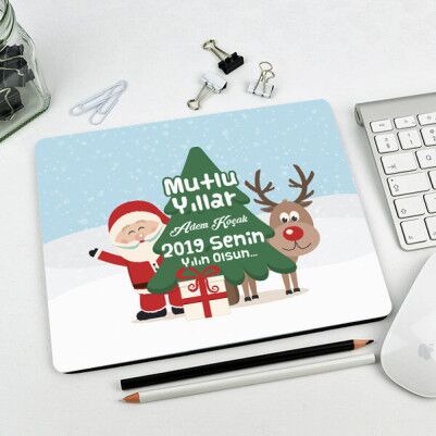  - Noel Baba Mutlu Yıllar Mouse Pad