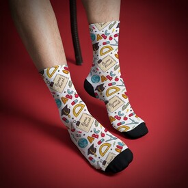  - Öğretmen Temalı Kişiye Özel Çorap