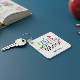  - Öğretmeniniz İçin Hediye Anahtarlık