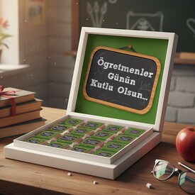  - Öğretmenler Gününüz Kutlu Olsun Çikolatası