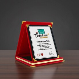 Öğretmenler için Hediyelik Plaket - Thumbnail