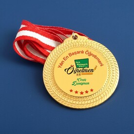 Öğretmenlere Hediye Anlamlı Madalyon - Thumbnail