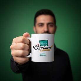  - Öğretmenlere Hediyelik Kupa Bardak