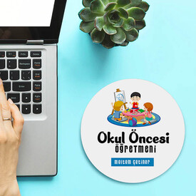  - Okul Öncesi Öğretmenlerine Hediye Mousepad