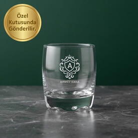  - Orijinal İsim ve Baş Harfli Adora Viski Kadehi