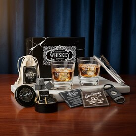  - Orijinal - Premium İsme Özel Elegan Viski Seti