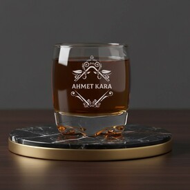  - Orijinal Tasarımlı İsimli Adora Viski Bardağı