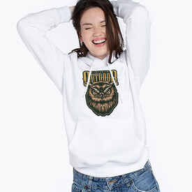  - Outdoor Tasarımlı Kapşonlu Kadın Sweatshirt