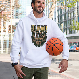  - Outdoor Tasarımlı Kapşonlu Sweatshirt