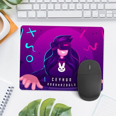 Oyun Tutkunlarına Özel İsimli Mousepad - Thumbnail