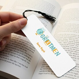  - Özel Tasarım Öğretmene Hediye Kitap Ayracı