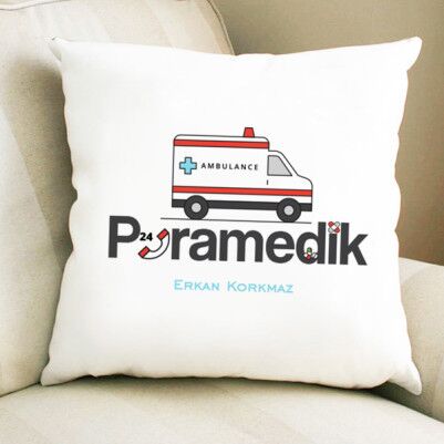  - Paramedike Hediye Kare Yastık