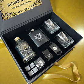 Patrona Hediye Golden Grand Prestige Premium Viski Seti - Thumbnail
