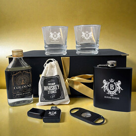 Patrona Hediye Golden Grand Prestige Premium Viski Seti - Thumbnail