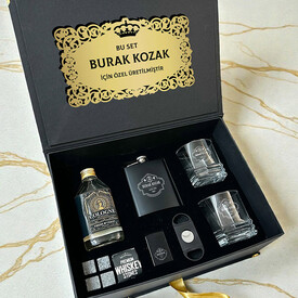 Patrona Hediye Platinum Reserve Premium Viski Seti - Thumbnail