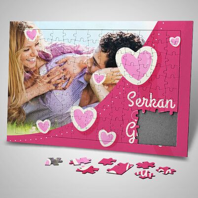  - Pembe Hayallerimiz Sevgililere Özel Puzzle