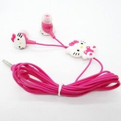 Pembe Hello Kitty Kulaklık - Thumbnail