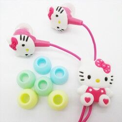 Pembe Hello Kitty Kulaklık - Thumbnail