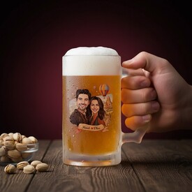  - Peri Bacaları ve Aşkımız Karikatürlü Bira Bardağı