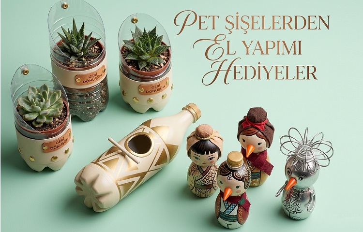Pet Şişelerden El Yapımı Hediyeler