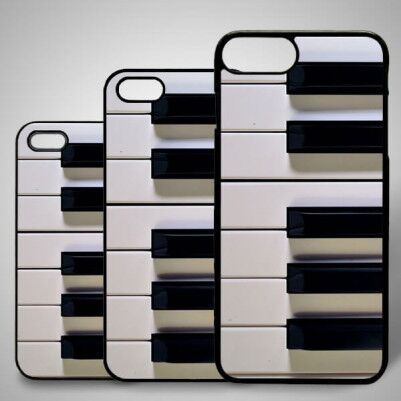  - Piano Temalı iPhone Telefon Kapağı