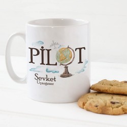 Pilotlara Özel Kahve Kupası - Thumbnail