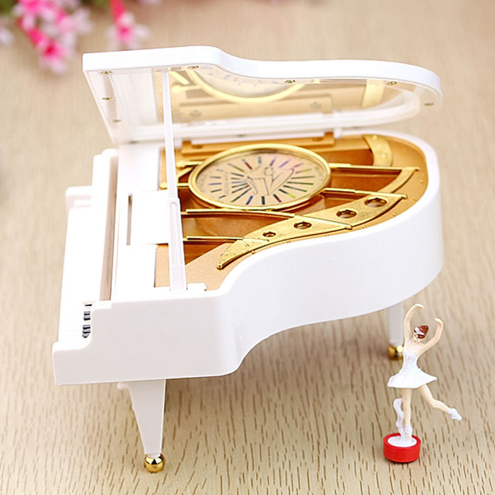 Piyano Tasarımlı Müzik Kutusu
