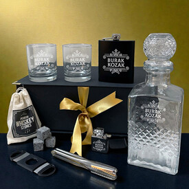 Platinum Crown Premium Viski Hediye Kutusu - Thumbnail