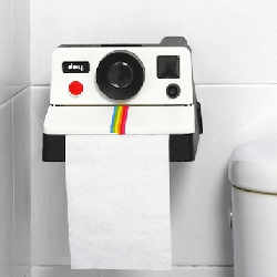 Polaroll - Fotoğraf Makinesi Tuvalet Kağıtlığı - Thumbnail