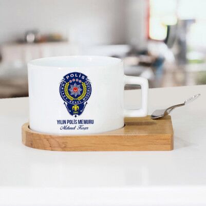  - Polislere Özel Çay Fincanı