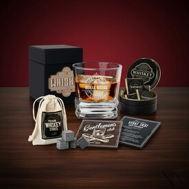  - Premium İsme Özel Elegan Viski Hediye Seti
