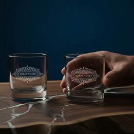 - Premium Kaliteli Hediyelik İkili Viski Kadehi