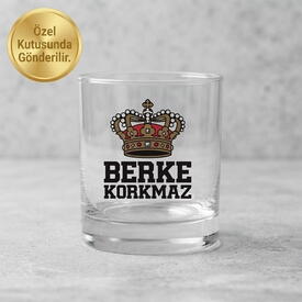  - Prestijli İsme Özel Renkli Viski Kadehi
