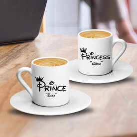  - Prince And Princess İkili Kahve Fincanı