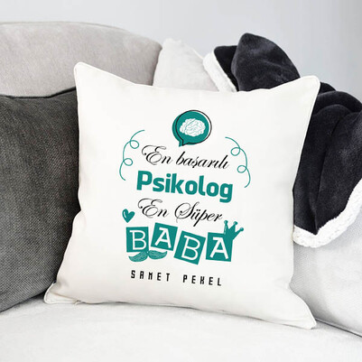  - Psikolog Babalara Hediye Yastık
